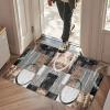 YUEAENK Hallway Runner Rug 100 x 250 cm, Washable, Non-Slip view 2