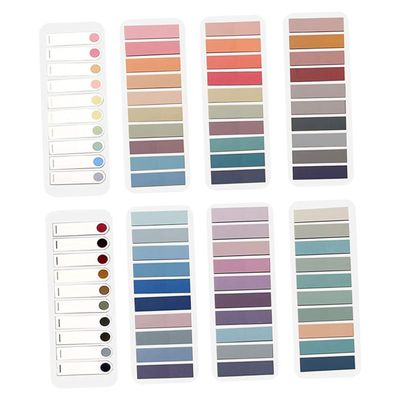 SHOWERORO Sticky Page Marker Strips, Set of Bookmarks