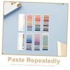 SHOWERORO Sticky Page Marker Strips, Set of Bookmarks view 3