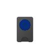 Sky Deep Polka Dot Blue Round Points Retro Pattern PopSockets PopWallet for MagSafe view 2