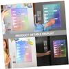 SHOWERORO Dry-Erase Acrylic Refrigerator Weekly Planner Board view 3