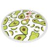 Christmas Tree Skirt, Cartoon Pear Design, Printed Polyester Tassel Tree Mat, Christmas Decor (91.4 cm) view 2