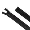 AMENGJ Sewing Zippers, 10 Pieces, No. 3 Invisible Nylon Zippers, 8–24 in (20–60 cm), Black, 40 cm view 1