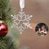 Personalized Christmas Decoration with Custom Photo, 2024 Holiday Decor, Gold, 5 cm view 4