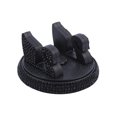 Gihioue Car Phone Holder, Dashboard Mount, Non-Slip Bling Stand