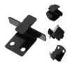 AUTSUPPL 6-Piece Stainless Steel Wall Hangers for Frameless Mirrors, Double-Hole Design view 4