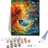 LUOLYYEI Paint by Numbers for Adults, 100 x 135 cm, Small Format, Woman, DIY Canvas Art Kit, Home Wall Decor, Gift, 2–4 view 1