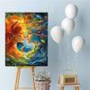 LUOLYYEI Paint by Numbers for Adults, 100 x 135 cm, Small Format, Woman, DIY Canvas Art Kit, Home Wall Decor, Gift, 2–4 view 2