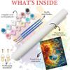LUOLYYEI Paint by Numbers for Adults, 100 x 135 cm, Small Format, Woman, DIY Canvas Art Kit, Home Wall Decor, Gift, 2–4 view 3