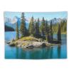 HJKBCV Spirit Island in Lake Wall Tapestry for Living Room and Bedroom view 1