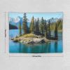 HJKBCV Spirit Island in Lake Wall Tapestry for Living Room and Bedroom view 2