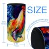 Pen Holder Music Box with Rooster Painting view 4
