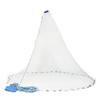 WANGBINGXING Fishing Cast Net, Nylon Hand-Cast Fish Net (4.8 m/16 ft) view 1