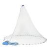 WANGBINGXING Fishing Cast Net, Nylon Hand-Cast Fish Net (4.8 m/16 ft) view 2
