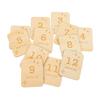 jojofuny 12 Wooden Baby Milestone Cards, 100 x 78 mm, for Photos and DIY Crafts view 1