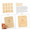 jojofuny 12 Wooden Baby Milestone Cards, 100 x 78 mm, for Photos and DIY Crafts view 3
