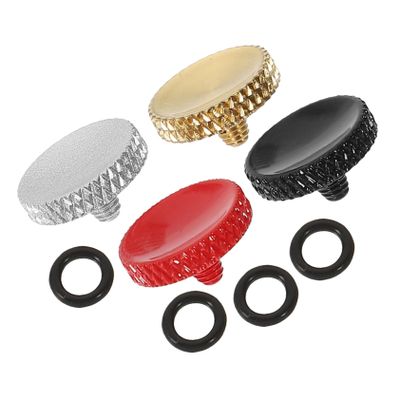 jojofuny 4-Piece Camera Shutter Release Buttons, Soft Convex Design for DSLR Cameras
