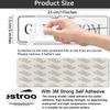 Acrylic Wall Sign, "Take A Deep Breath," Self-Adhesive Door or Wall Sign, 25.4 x 7.6 cm view 2