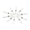 UYCUODLUY 50-Piece 26–24 AWG White Heat-Shrink Butt Terminals view 1