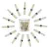 UYCUODLUY 50-Piece 26–24 AWG White Heat-Shrink Butt Terminals view 2