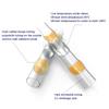 UYCUODLUY 50-Piece 26–24 AWG White Heat-Shrink Butt Terminals view 4