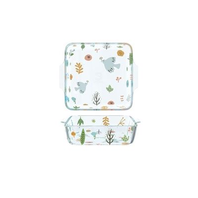 XUJUAN-0227 Borosilicate Glass Baking Dish, 700 ml