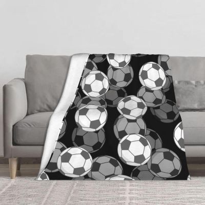 Sports Team Football Plush Fleece Throw Blanket, 127 x 152 cm