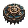 WZYCWB Round Tablecloth with Steampunk Gears, 152.4 cm view 3