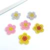 LXZSMH 30-Piece Floral Rhinestone Appliqué Patches, Multicolor (Pink) view 4