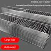 HynJGih Portable Folding Gravity Conveyor, Silver, 50 × 100 cm view 3