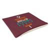 Velvet-Effect Cushion Cover, Red, Passion Kebab Street Food Turkey, 40 x 40 cm view 2