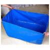 Portable 0.5 mm Canvas Pool for Saltwater Fish Farming, Above-Ground Water Tank for Garden, Patio, Temporary Holding Tank (1 x 3 x 0.5 m) view 1