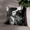 Fabulous Velvet-Feel Pillow Cover, White, Che Guevara Cuba, Communism 1959, Cigar, Historical Figure, 40 x 40 cm view 3