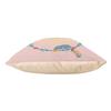 Pink Velvet-Feel Pillow, Mother to Daughter Bohemian Design, 40 x 40 cm, Cover and Insert Included view 4