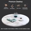 Round Dining Table and 4-Chair Set, Blue view 3