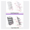 Wire Candy Rack with Baskets, Black Countertop Stand view 2