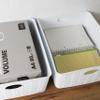 6x Storage Baskets, 12 cm, White Rattan Look, 35 x 28 x 12 cm, Plastic view 2