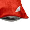 Fabulous Lenine Marx Communist Revolution USSR Russia Cushion Cover, White Faux Leather, 40 x 40 cm view 3