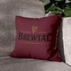 Red Velvet Cushion, Brewtal Beer Bar Stout Ireland, 40 x 40 cm view 3
