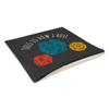 Fabulous Velvet Cushion Cover, Black, "This Is How I Roll" Dice Design, Geek Board Games, 16 x 16 in, Soft view 2