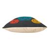 Fabulous Velvet Cushion Cover, Black, "This Is How I Roll" Dice Design, Geek Board Games, 16 x 16 in, Soft view 4
