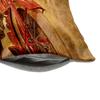 Fabulous Pillow Cover, Faux Leather, White, New York Manhattan Vintage Travel Art Deco 1930s Poster, 40 x 40 cm view 3