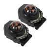 MOLUCKFU 2-Pack Car Compass with Inclinometer for Dashboard, High-Precision Portable ABS Compass for Travel and Road Trips view 1