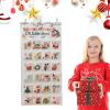 Acunny Fabric Advent Calendar, 24-Day Countdown view 1