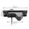 LIULAOGEN Custom-Fit Backup Camera for Mitsubishi Pajero 4 (2006–2017), Waterproof, Night Vision view 2