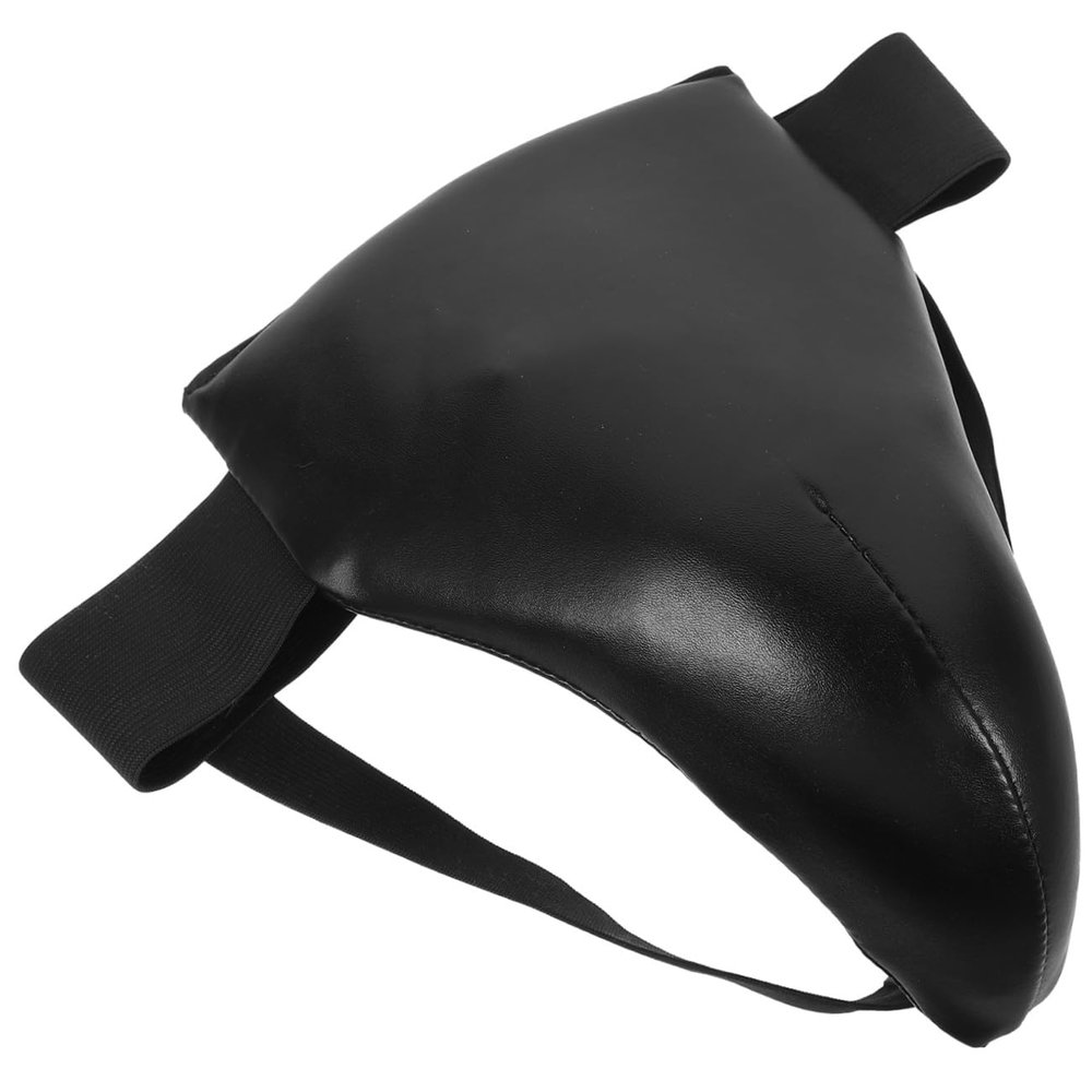 MOBUTOFU Professional Adult Groin Guard, Breathable, Wear-Resistant, Portable, for Boxing and Martial Arts