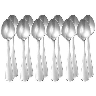 Begchy Stainless Steel Tablespoons with Round Design, Set of 12