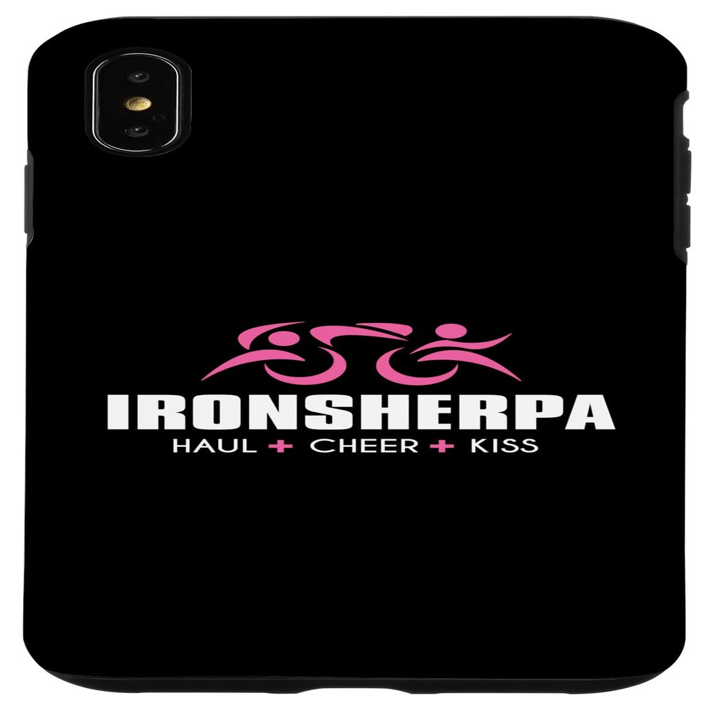 iPhone XS Max Case – Tri Sherpa Triathlon Haul Cheer Kiss
