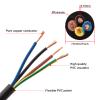 URCIANOW RVV Wire, 4 x 0.75 mm², 18 AWG, 4-Core, 5 m, PVC Copper Cable for Home, Office, and Industry view 2