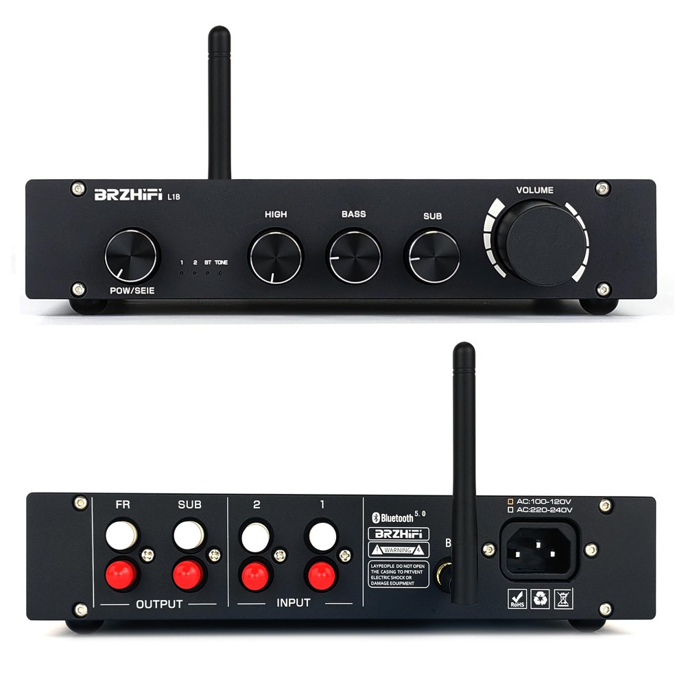BRZHIFI L1B Class A 2.1-Channel Preamplifier